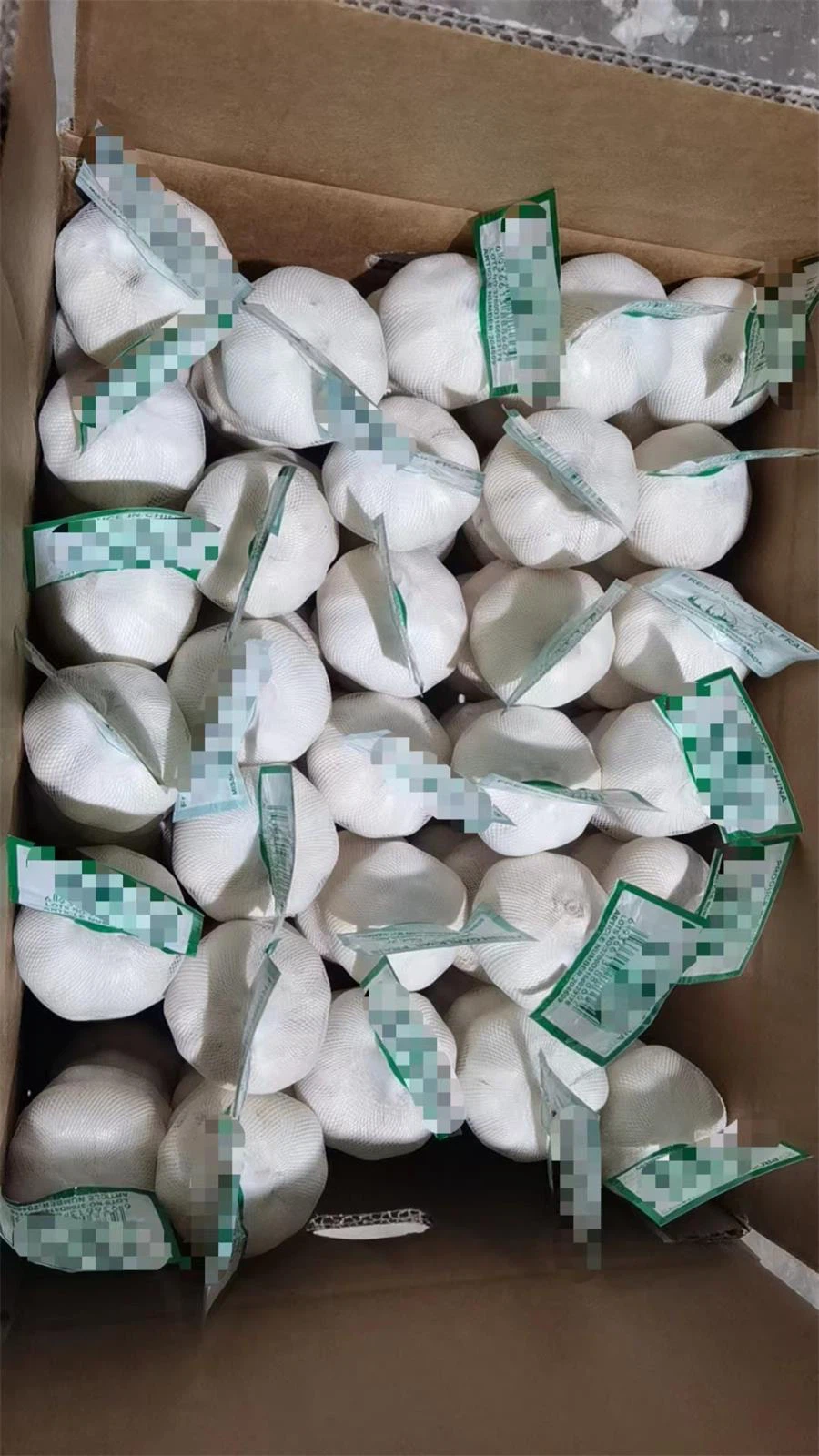 لہسن کے تھیلے