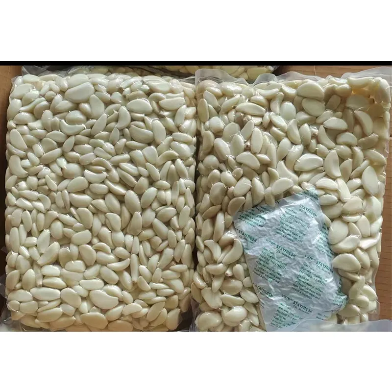 منجمد چھلکا لہسن